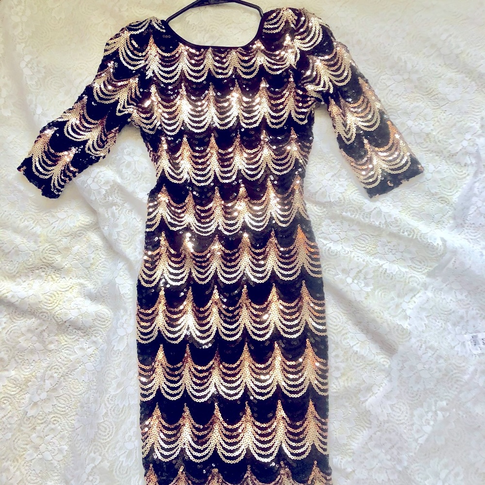 Stunning sequin party dress